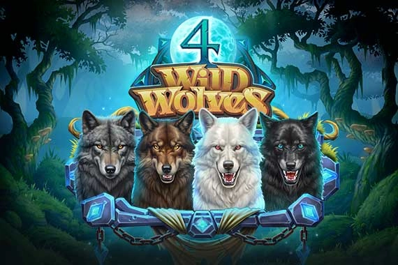 01000 4 wild wolves
